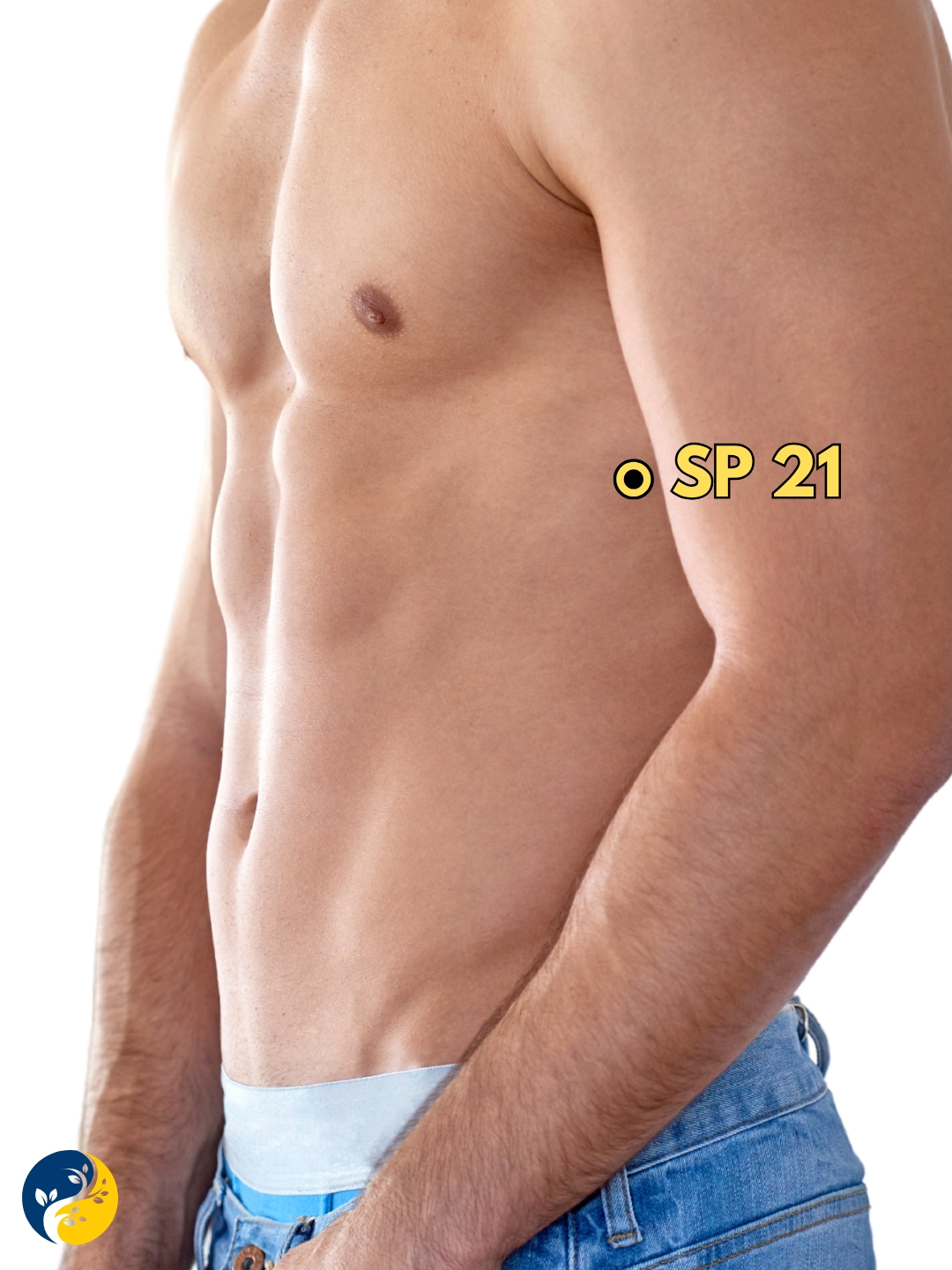 SP21 acupuncture point