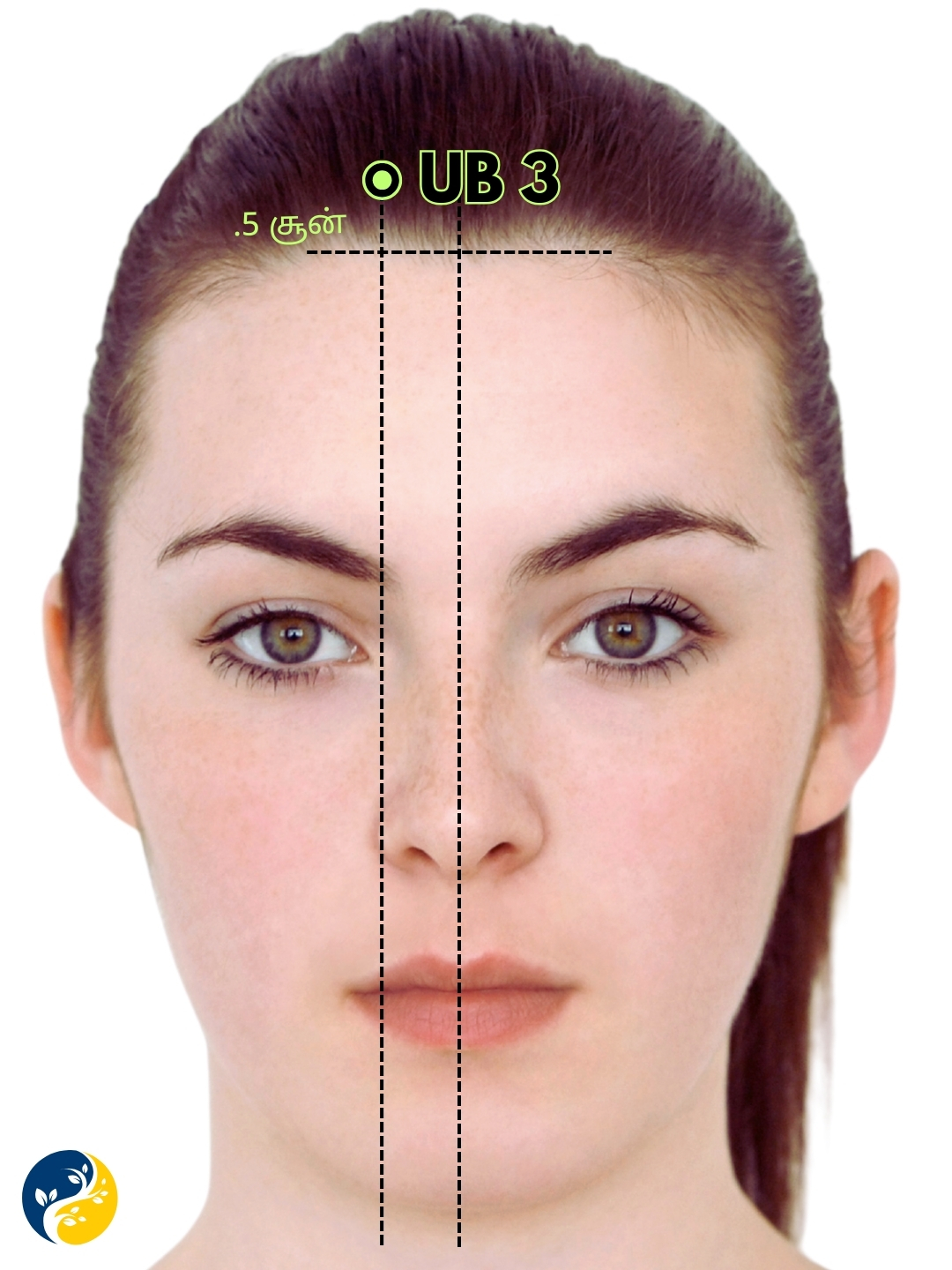 UB3 acupuncture point